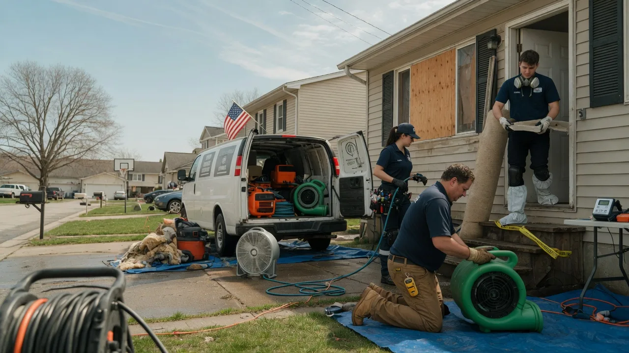 Water Damage Restoration in Brownsburg, IN near me